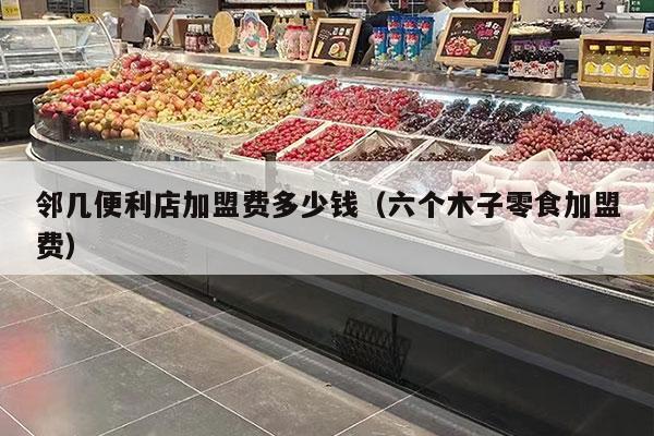 鄰幾便利店加盟費多少錢(qián)（六個(gè)木子零食加盟費）