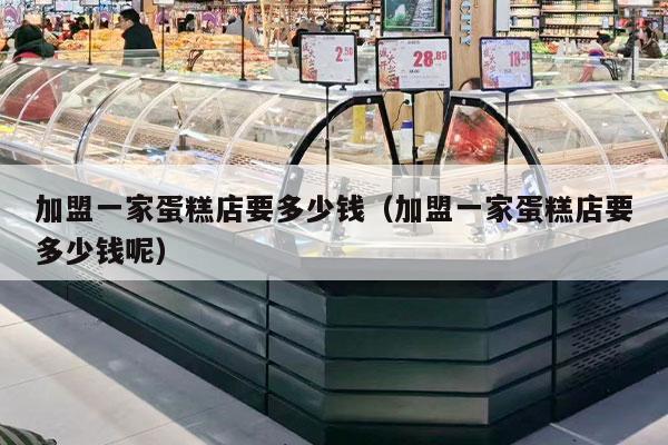 加盟一家蛋糕店要多少錢(qián)（加盟一家蛋糕店要多少錢(qián)呢）